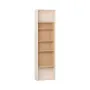 Side bookcase 4YOU FRESH H206 for a 4-door wardrobe