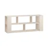 Two-sided low bookcase 4YOU FRESH
