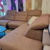 Corner sofa with reclainer Galaxy