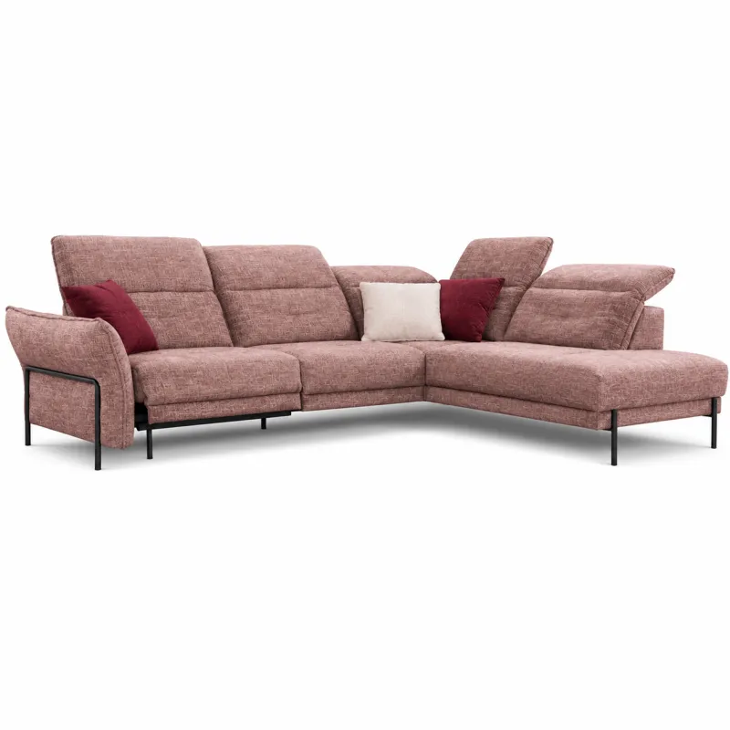 Corner sofa with reclainer Galaxy