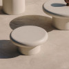 Round coffee table 80 cm Garbet
