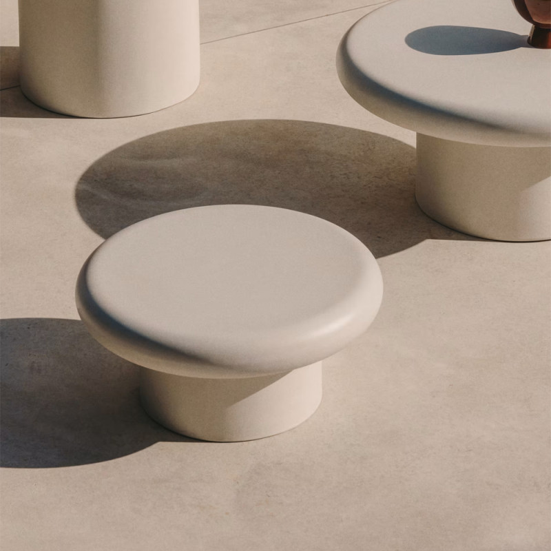 Round coffee table 80 cm Garbet