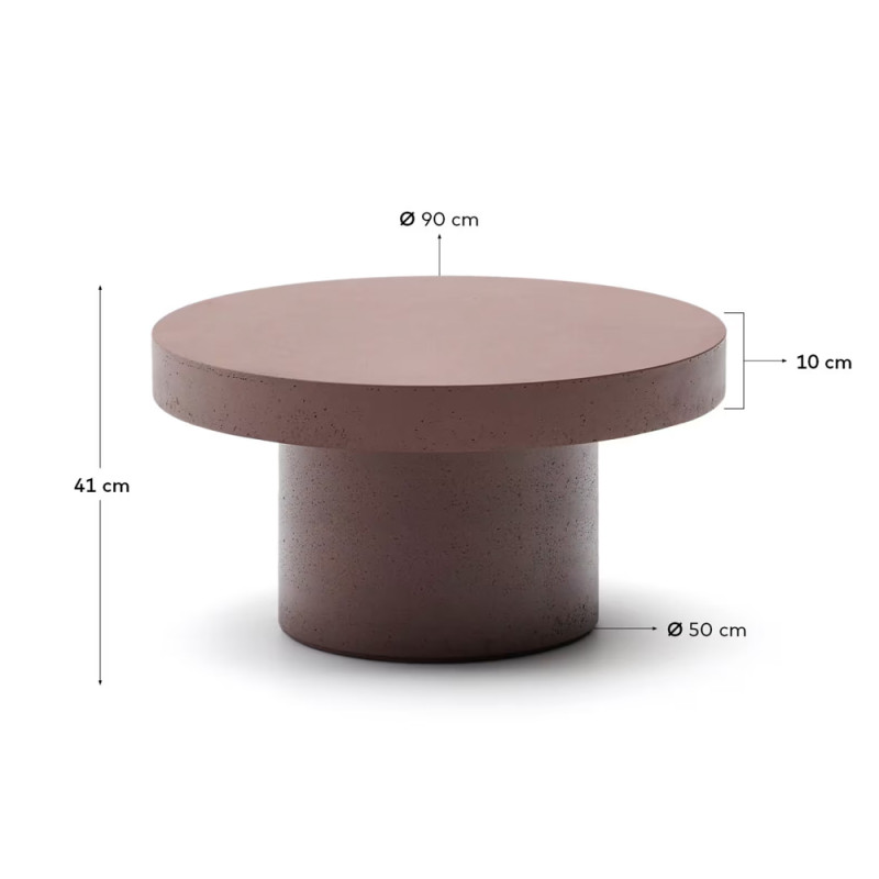 Õue-kohvilaud 90 cm Aiguablava