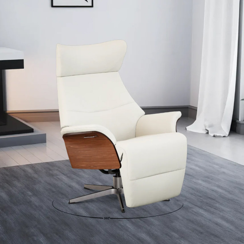 Armchair Air with footrest