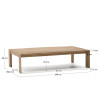 Diivanilaud 82.5 x 140 cm Ambra