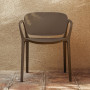 Outdoor plastic chair Ania