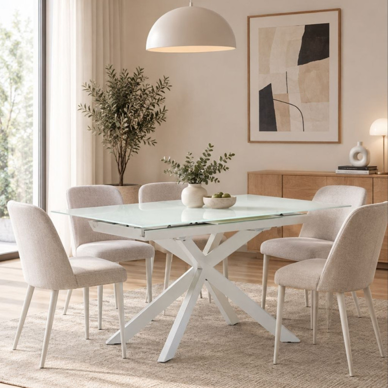 Pikendatav söögilaud 160 (210) x 90 cm Atminda
