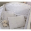 Beebivoodi kiikuv Baby Cotton valge