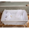 Beebivoodi kiikuv Baby Cotton valge
