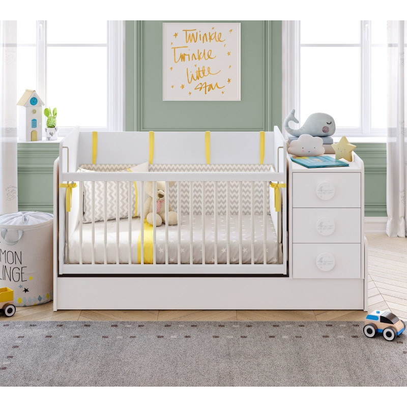 Beebivoodi kiikuv pikendatav Baby Cotton