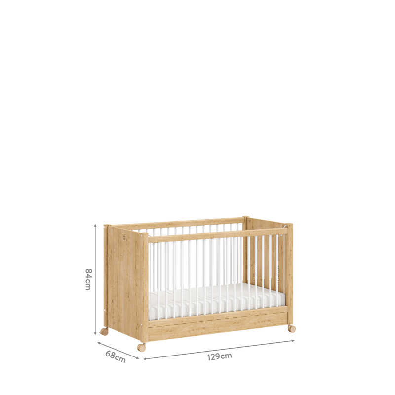 Beebivoodi ratastega Baby Mocha tamm