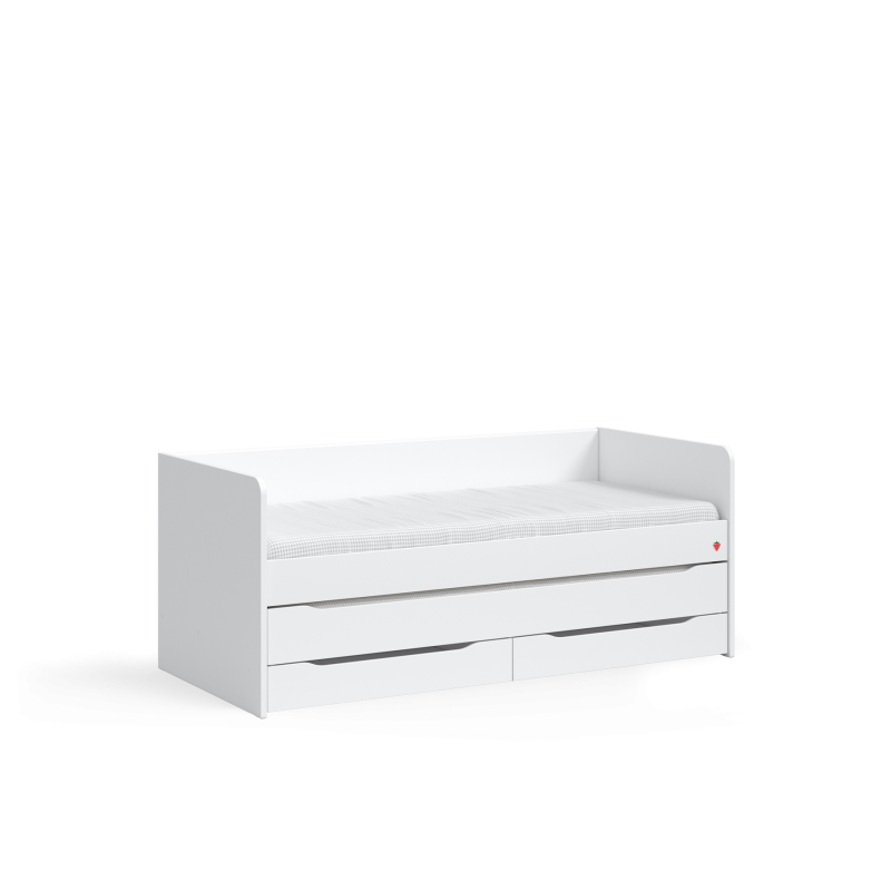 Bed pull out Studio White