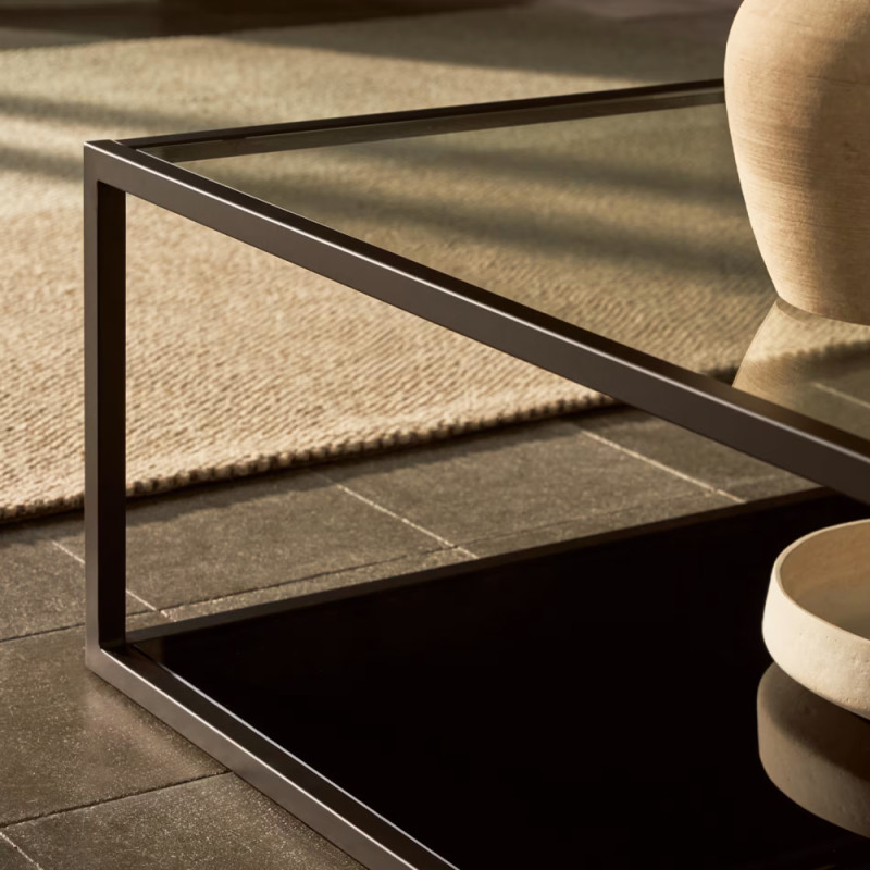 Square coffee table 80 x 80 cm Blackhill