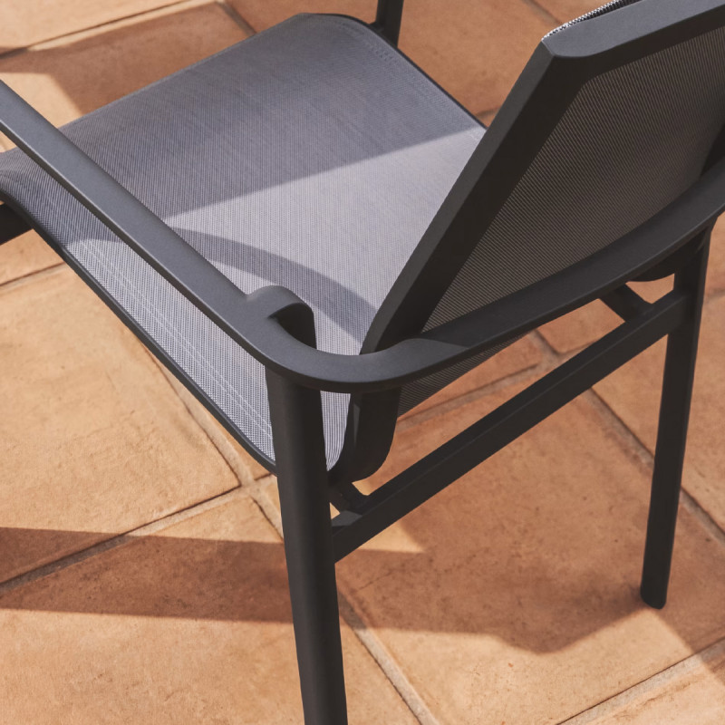 Outdoor stackable chair Canea