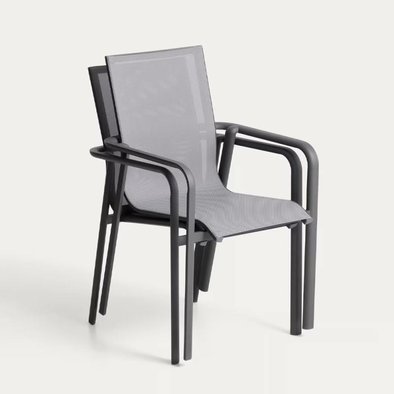 Outdoor stackable chair Canea