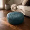 Puf Ruby türkiis nahk