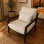 Karetta 1 Armchair Rama/PO/PS Black