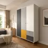 3-ukselne riidekapp Concept