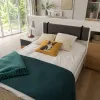 Voodi puust lattidega 120×200 Concept by VOX valge