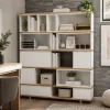 Wide Monocolor Bookcase Balance