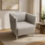 Domino Armchair Beige/Blue M12