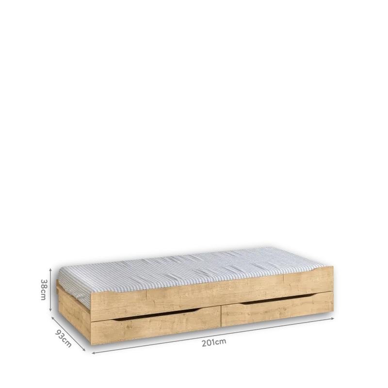 Bed pull out set Studio Mocha