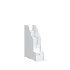 Staircase with cabinet Studio White
