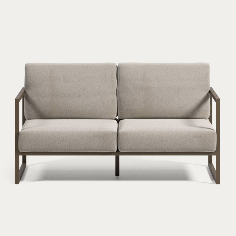 Two-seater outdoor sofa Comova with pillows