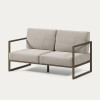 Two-seater outdoor sofa Comova with pillows