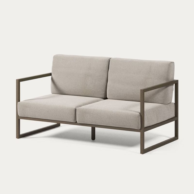 Two-seater outdoor sofa Comova with pillows