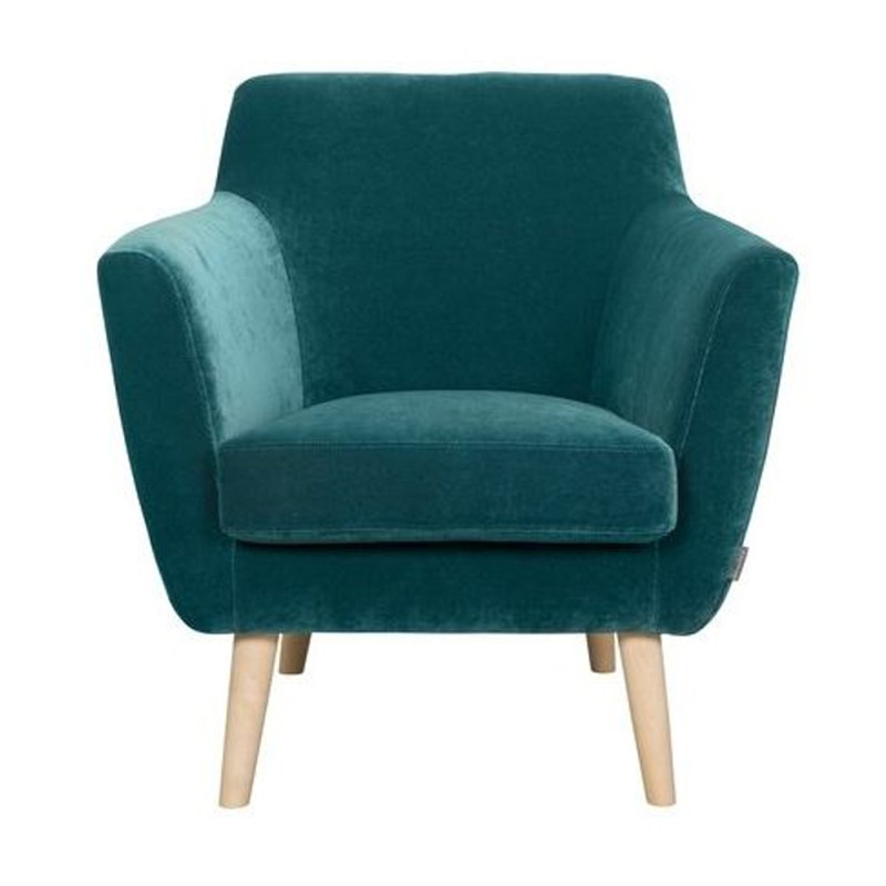 Tugitool retro stiilis Dagmar puidust jalgadel