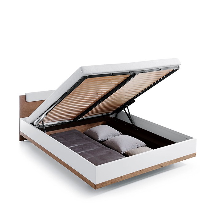 Frame with a bedding container 160 COMO