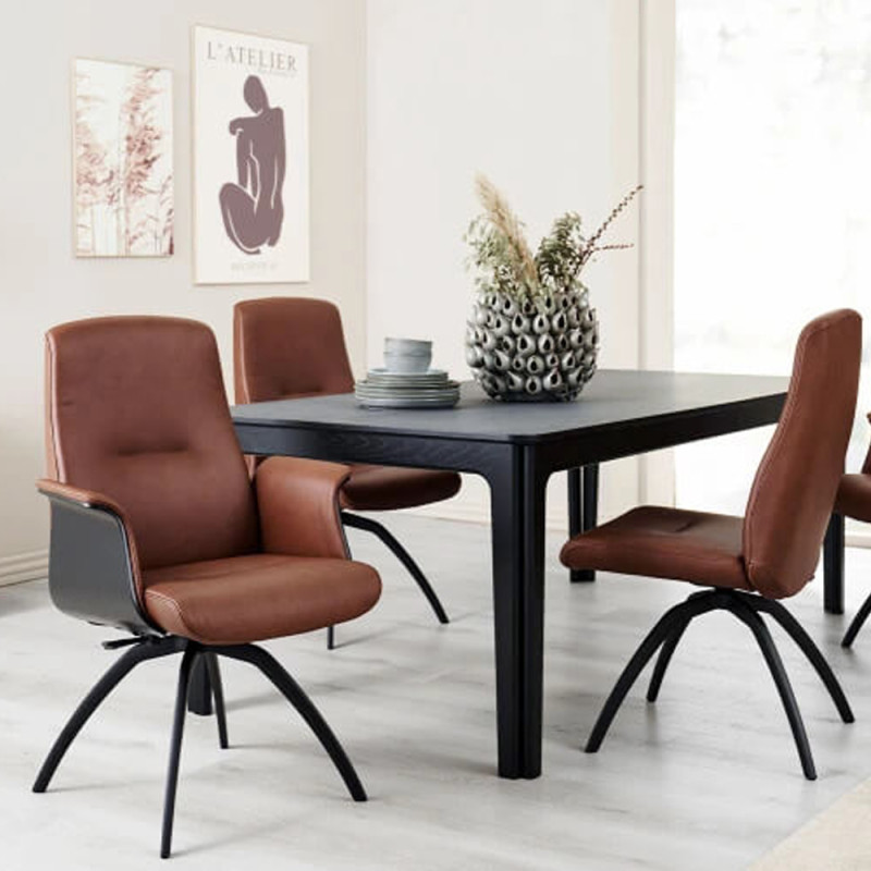 Armchair with a flexible back Freetime