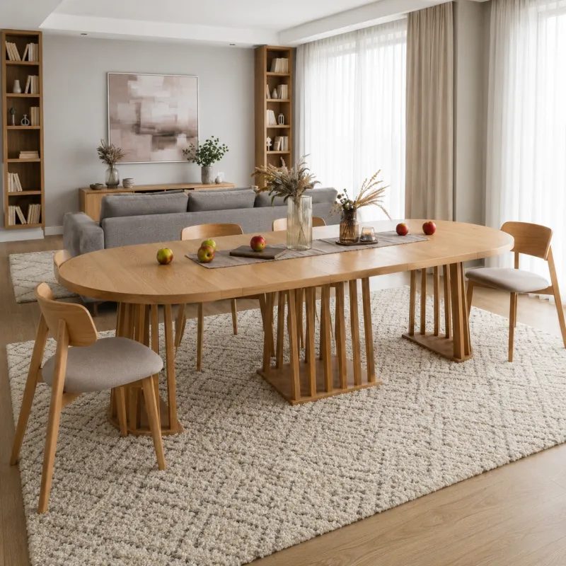 Pikendatav söögilaud TAVO OVAL
