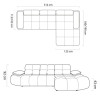 Corner sofa Gamba S relax