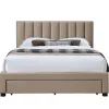 Bed 160x200 GRACE beige