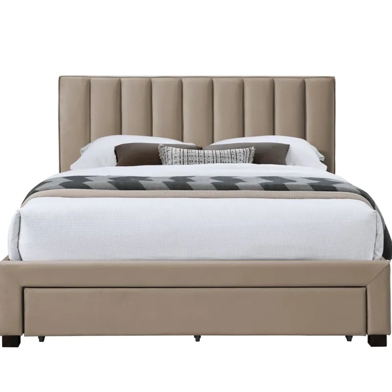 Bed 160x200 GRACE beige