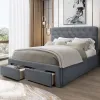 Bed Marisol 160 grey