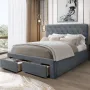 Bed Marisol 160 grey