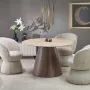 Стол PIREUS круглый travertine