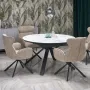 Стол VERTIGO белый мрамор