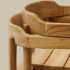 Outdoor stackable chair Icaro