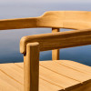 Outdoor stackable chair Icaro