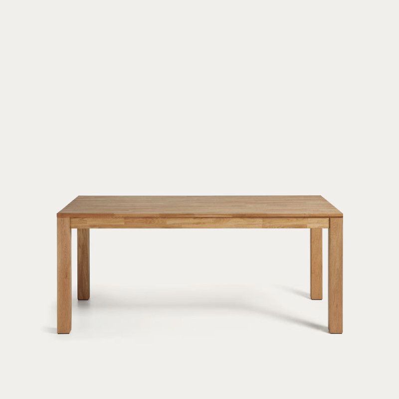 Pikendatav tammepuidust laud 180 (260) x 90 cm Isbel