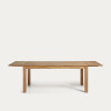 Pikendatav tammepuidust laud 180 (260) x 90 cm Isbel