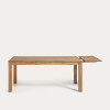 Pikendatav tammepuidust laud 180 (260) x 90 cm Isbel