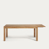 Pikendatav tammepuidust laud 180 (260) x 90 cm Isbel