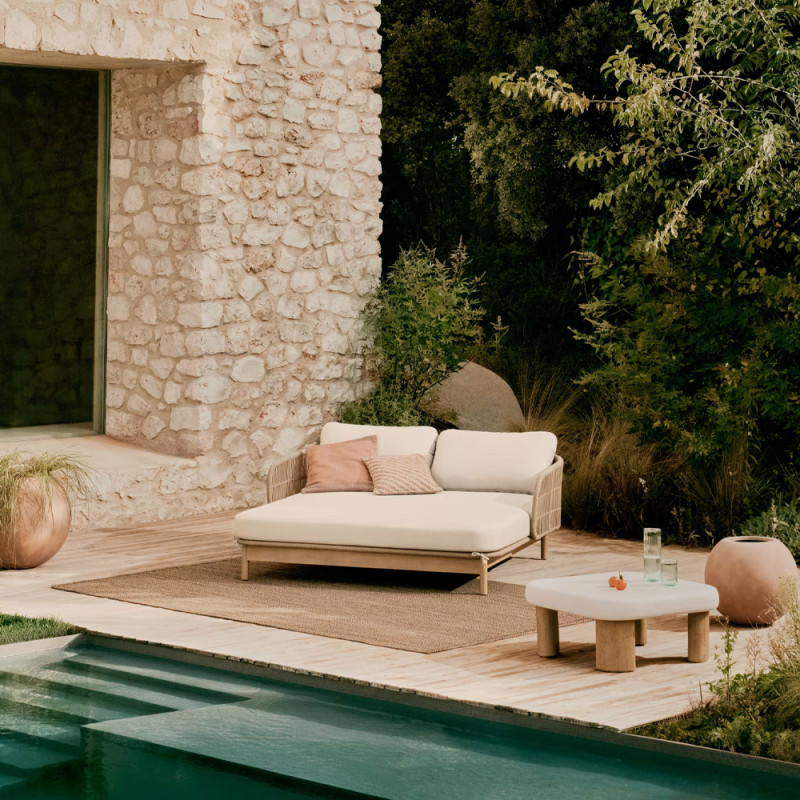 Concrete coffee table 80 x 80 cm Labra