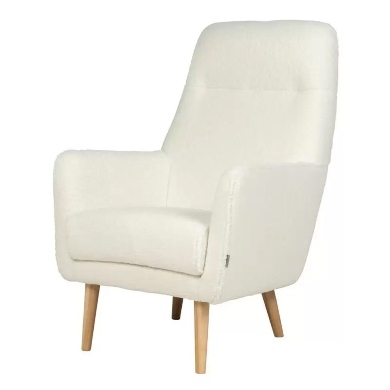 Tugitool elegantse seljaga Lafayette puidust jalgadel