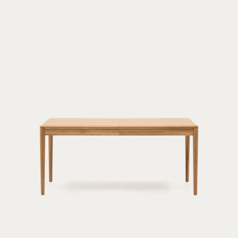 Pikendatav tammepuidust laud 160 (200) x 90 cm Lenon